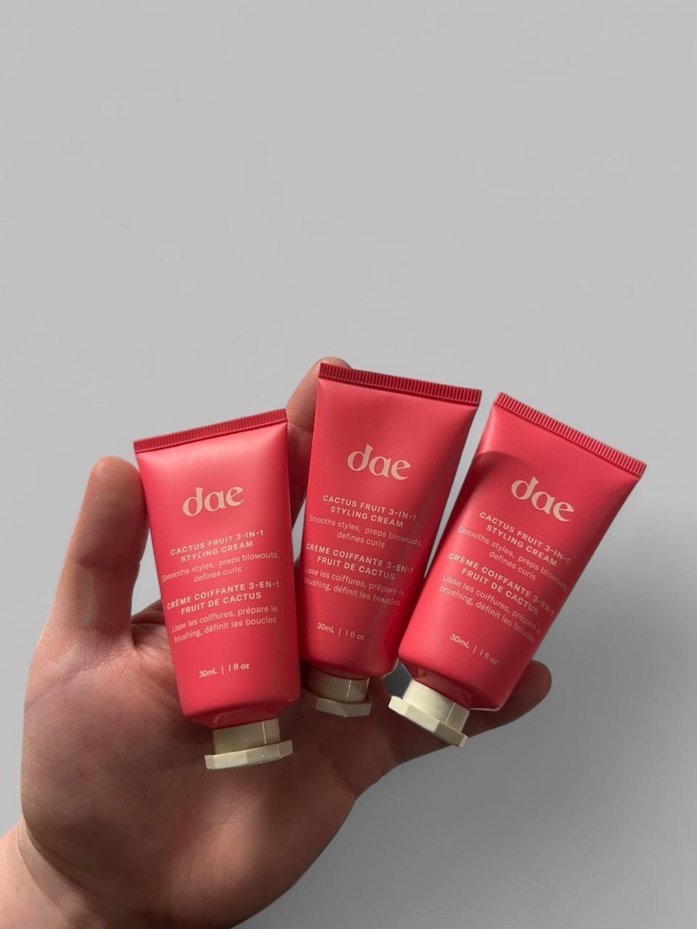 dae Cactus Fruit 3-in-1 Styling Cream - Coral Pink